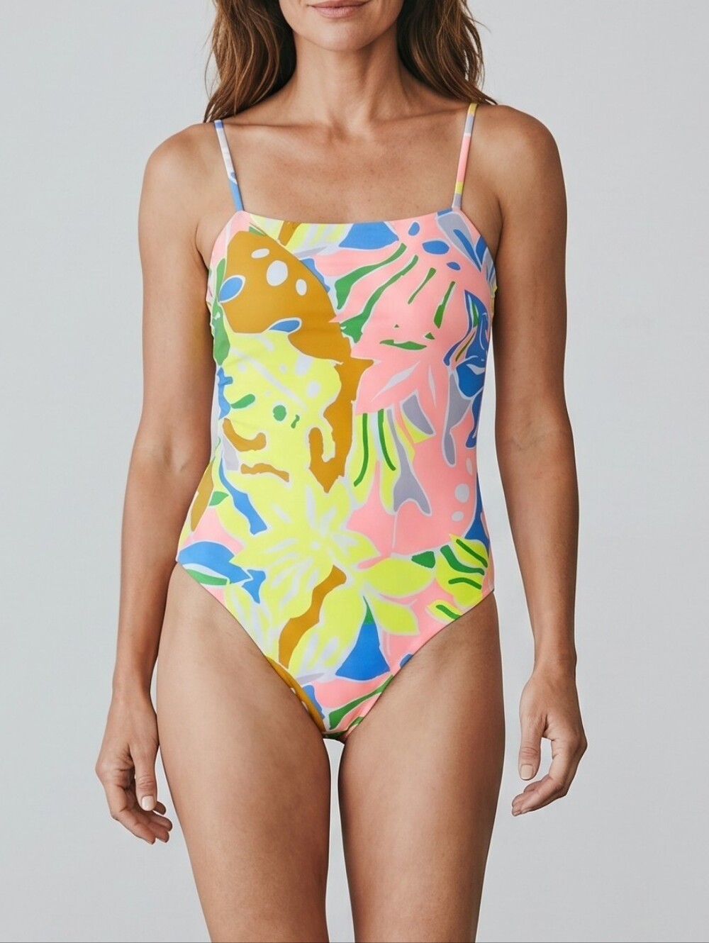 Maaji Swimsuit Floral Tropical One Piece Reversible